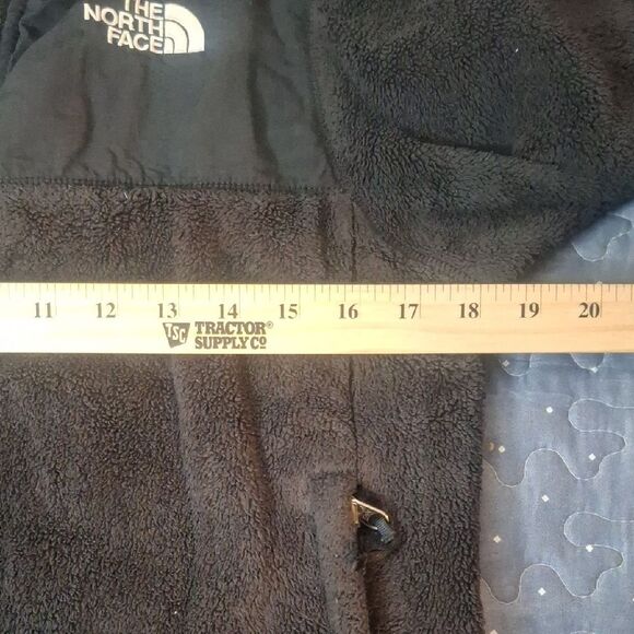 The North Face Black Fleece Jacket size large - Picture 5 of 6